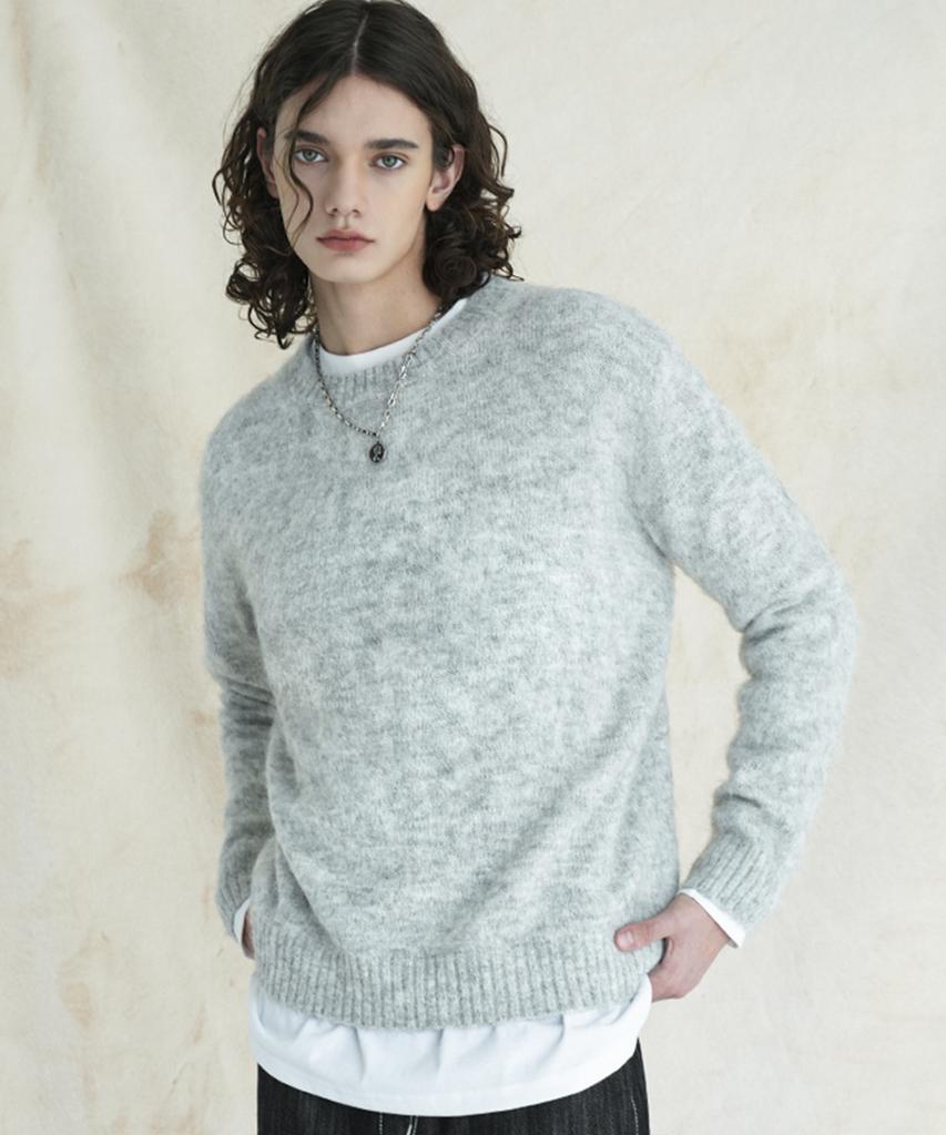 AVANDRESS Round Angora Knit - 6 Col