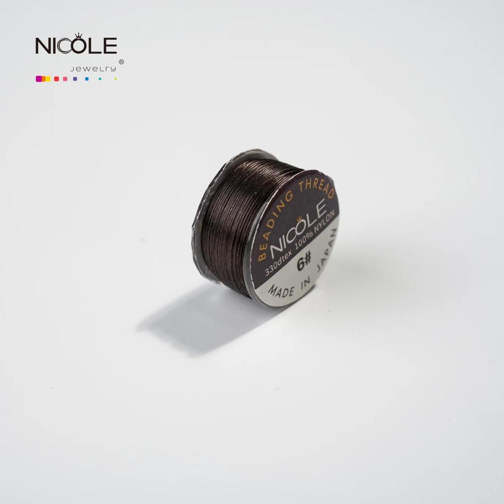 Миюки 100% нейлон 330 DTEX нитки для бисера DIY японские нитки для бисероплетения аксессуары для браслетов 46 м/рулон