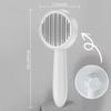 New Cat Brush Pet Comb Self Cleaning Slicker Brush Remove Hair Grooming Brush Pet Dematting Comb Beauty Slicker Dog Comb Cepillo
