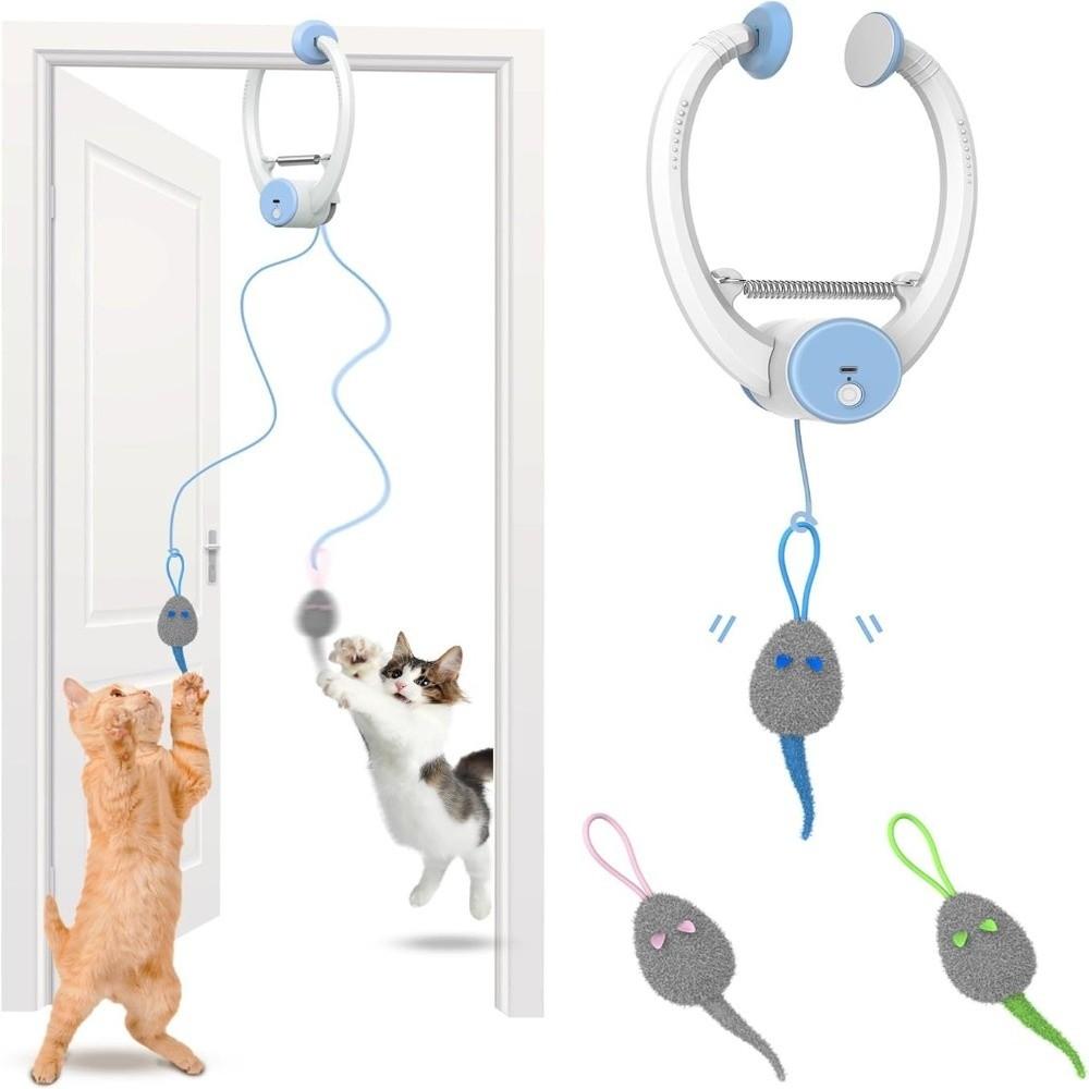USB Rechargeable Cat Yo-Yo Electric Toy Self-entertainment and Fun Smart Teasing for Cats Automatic Lifting