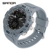 SANDA New Men's Electronic Watch Multi -function Watches Fashion Trend Outdoor Night Light Waterproof Men's Watches