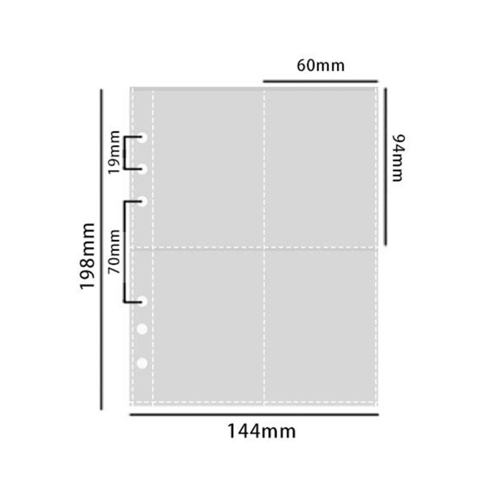 Альбом Shell Retro Idol Фотоальбом Baffle a5 Idol Фотокарточка Держатель Коллекция Around Idols