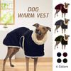 Pet Turtleneck Pullover Winter Plus Velvet Padded Warm Dog Sweater Jacket Outdoor Large and Medium-sized Dog Warm Vest Coat