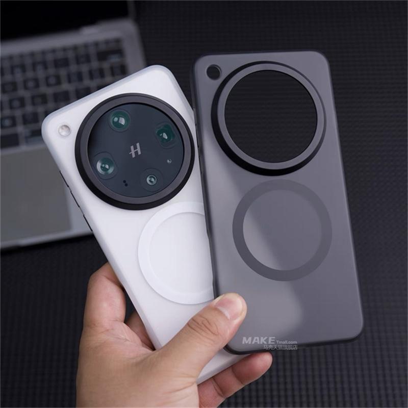 Case For OPPO Find X8 Pro X 8 Ultra 5G Magnetic Built in For MagSafe Skin Feel Matte Transparent Phone Cover Shockproof Bumper