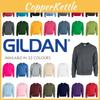 Классический однотонный пуловер Gildan Heavy для взрослых с круглым вырезом для стильной и удобной рабочей одежды