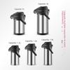 Stainless Steel Press-Type Thermos: Compact Household & Car Insulated Kettle