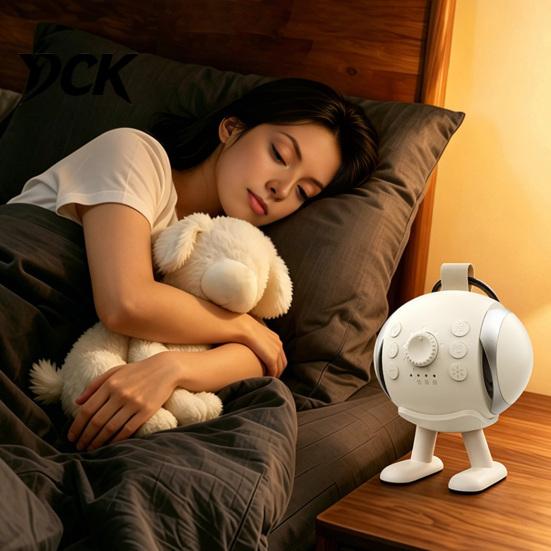 Rechargeable Sleeping Aid White Noise Sound Machine with Bluetooth-compatible Speaker, Portable Baby Sleep Soother for Nursery Aid, USB Speaker