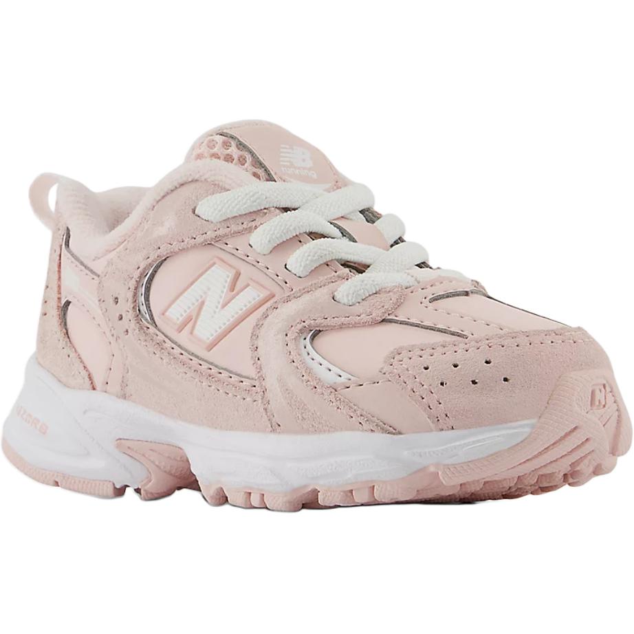 New Balance Nb 530 Повседневные Удобные Спортивные Низкие Кроссовки для Ходьбы Детская Обувь Розовый Белый IZ530KF