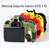 Silicone Case and DSLR Bag for Canon EOS 77D Camera, Specialized DSLR Protective Cover for 77D/9000D, Photography Load Reduction
