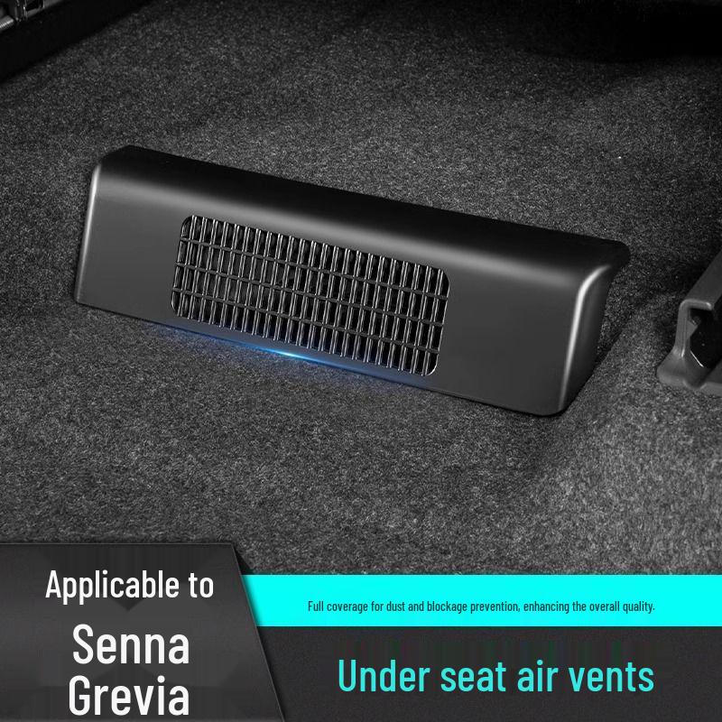 Toyota Sienna Under-Seat Air Outlet Grille Decorative Grid and Anti-Block Sticker