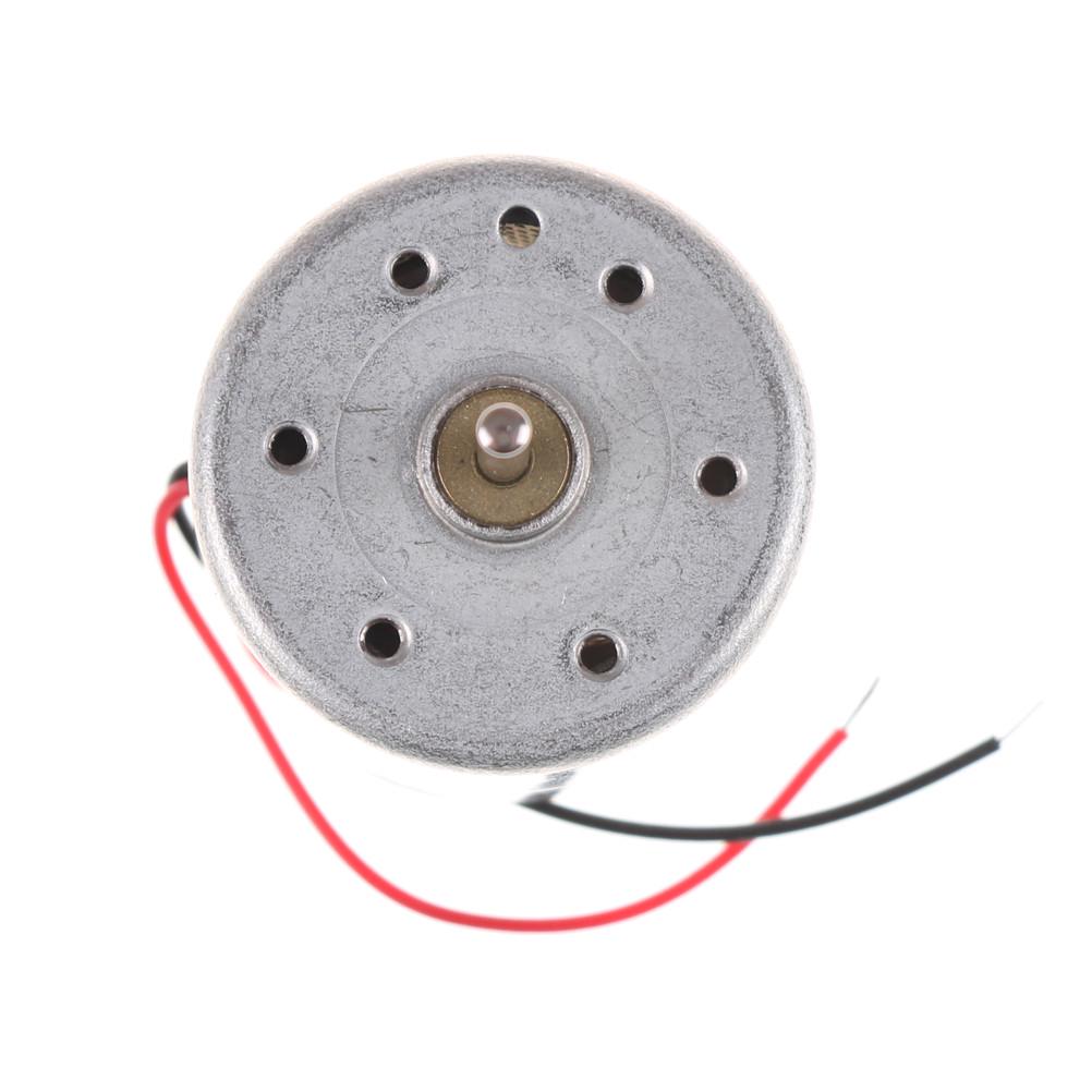 DC 1.5V 3V 5V 6V 6600Rpm Micro Rf-300C солнечный двигатель маленький круглый игрушечный двигатель