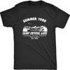 Men's T-shirt Camp Crystal Lake 1980 Horror Halloween Book Novel T-shirt
