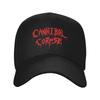Индивидуальная панк-бейсболка Cannibal Corpse в стиле дэт-метал для женщин и мужчин, регулируемая, кепка-тракер, спортивная