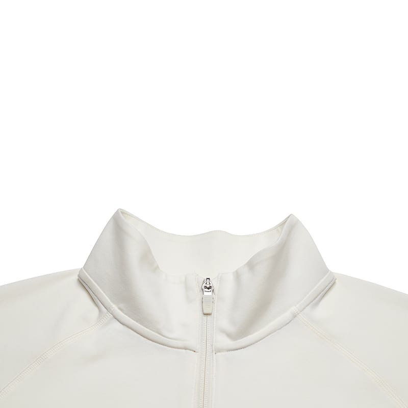 Fila Мужские теннисные толстовки Heron White WT С воротником-стойкой Умеренно Обычный A11M533215F-WT
