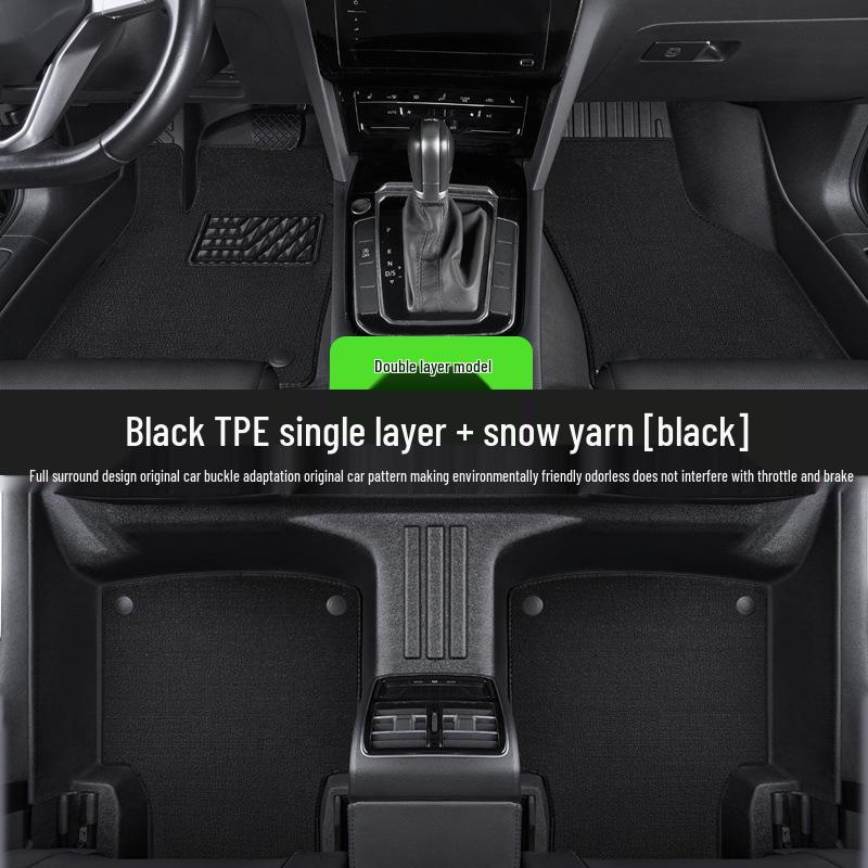 Skoda Octavia Pro Waterproof TPE Car Floor Mats for Models 2016-2025