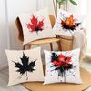 Maple Leaf Pattern Pillowcase Living Room Sofa Cushion Cover Bedroom Bedside Car Cushion Cover Home Decoration