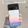 Темно-синяя морская вода Для Google Pixel 8 7 9 10 Pixel 10 Pro XL Pixel 9 Pro XL Pixel 8a 7a Pixel 7 Pro Черный Стеклянный Чехол для Телефона