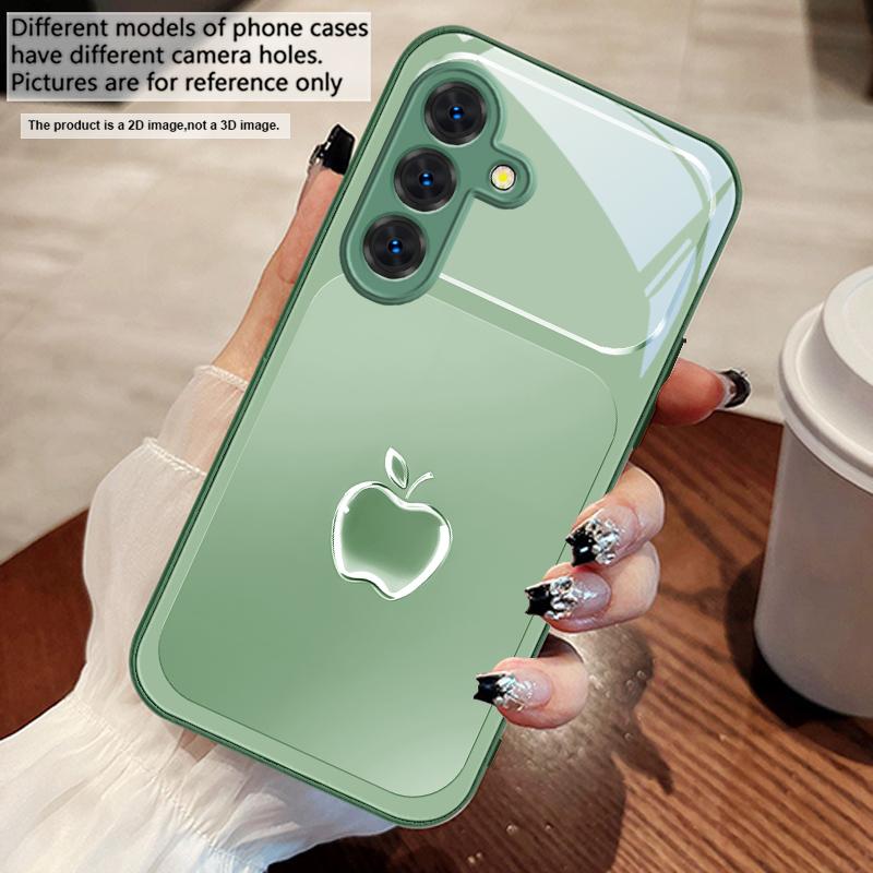 Металлическая серая текстура Для Samsung S25 S25 Edge S25Ultra S8 9 S10 20 U ltra S21 Pro 22 Plus S23 FE S24 Ultra Стеклянный чехол для телефона