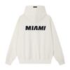 Fear of God Essentials Теплый спортивный худи кремово-белый мужские топы 192NB256412F