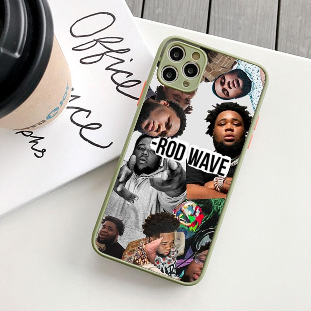 Rod Wave Rapper Cool Man Phone Case For IPhone 14 11 12 13 Mini Pro Max 8 7 Plus X XR XS MAX Translucent Matte Cover