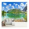 3D фрески современный природный пейзаж обои озеро лес настенная ткань гостиная ТВ фон настенные фрески