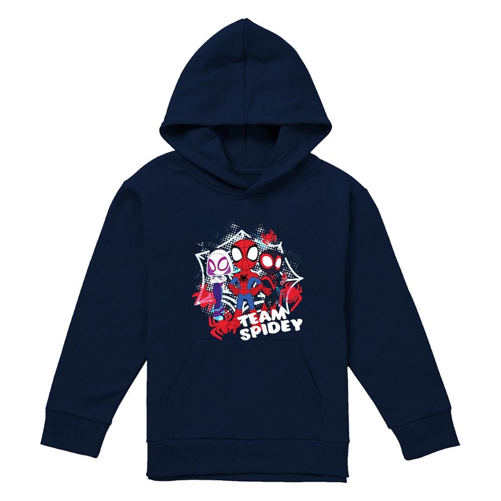 Spidey And His Amazing Friends Childrens/Kids Team Pull Over Hoodie