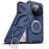 Магнитное кольцо-подставка Ударопрочный чехол для телефона Для VIVO X300 Pro 5G Слайдер Защита объектива камеры ТПУ рамка Жесткая пластиковая крышка Fundas