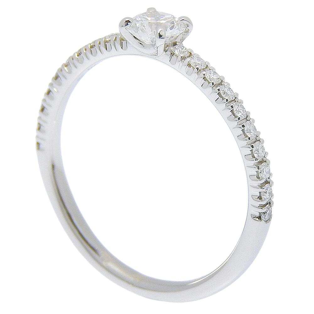 CARTIER Ettenseldou Ring N4744247 Pt950Platinum/diamond #3.7(US Size) 1.5g Women Used