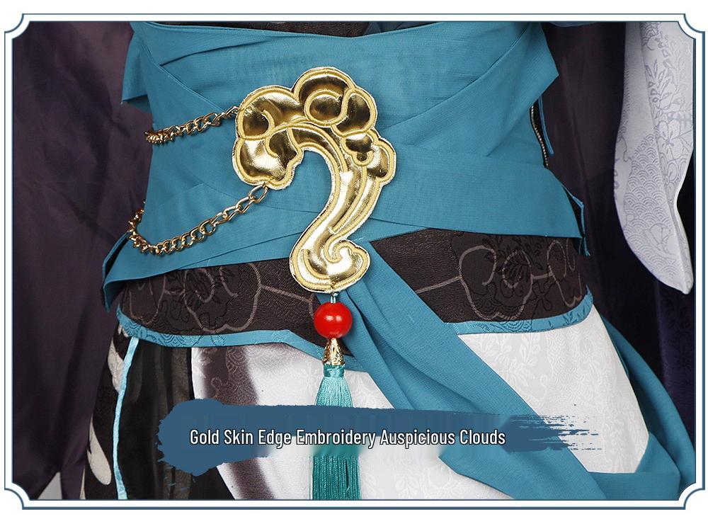 Комплект костюма для косплея Фу Хуа Юньмо Даньсинь - Наряд для ролевой игры в аниме в китайском стиле по игре Honkai 3