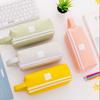 Simple Stationery Box Storage Bag Pencil Case Multi-function Large Capacity Double-Layer