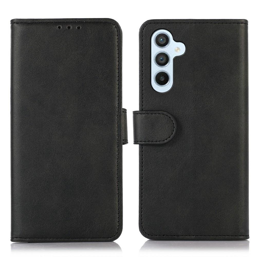 For Samsung Galaxy S26+ Case Cowhide Texture Leather Wallet Phone Cover with Stand