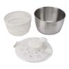 Stainless Steel Salad Spinner Multifunctional Large Capacity Lettuce Spinner Vegetable Dryer Fruit