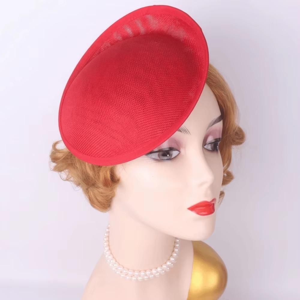 Wide Brim Vintage Fascinator Hat Headpiece Masquerade Top Hat Photography