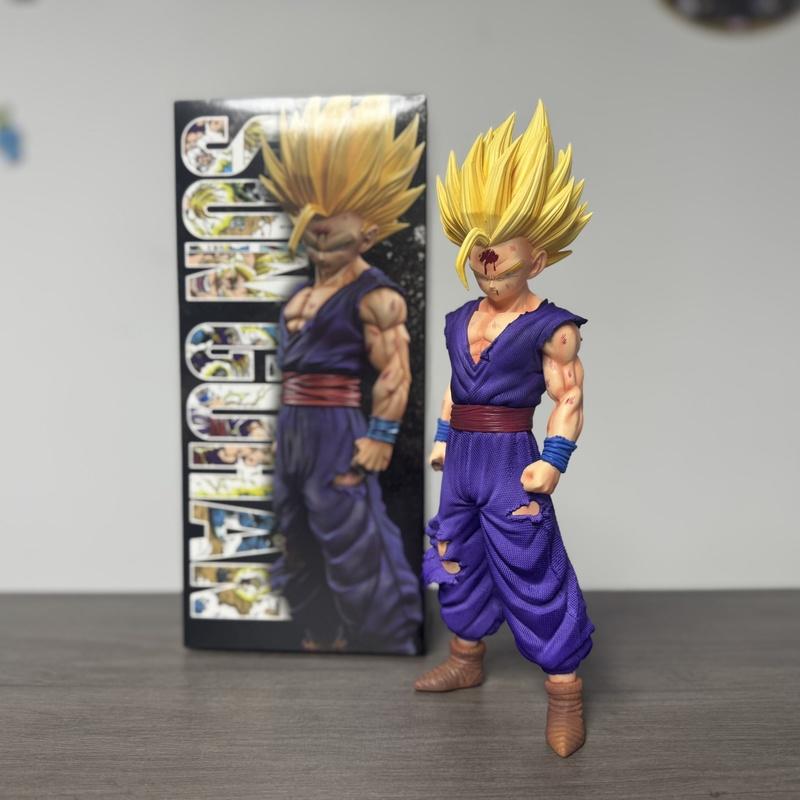 2% Studio Dragon Ball Z Gohan Gk Statue Pvc Figure - Ultimate Gohan Super Saiyan Desktop Decor Anime Collectible Gift