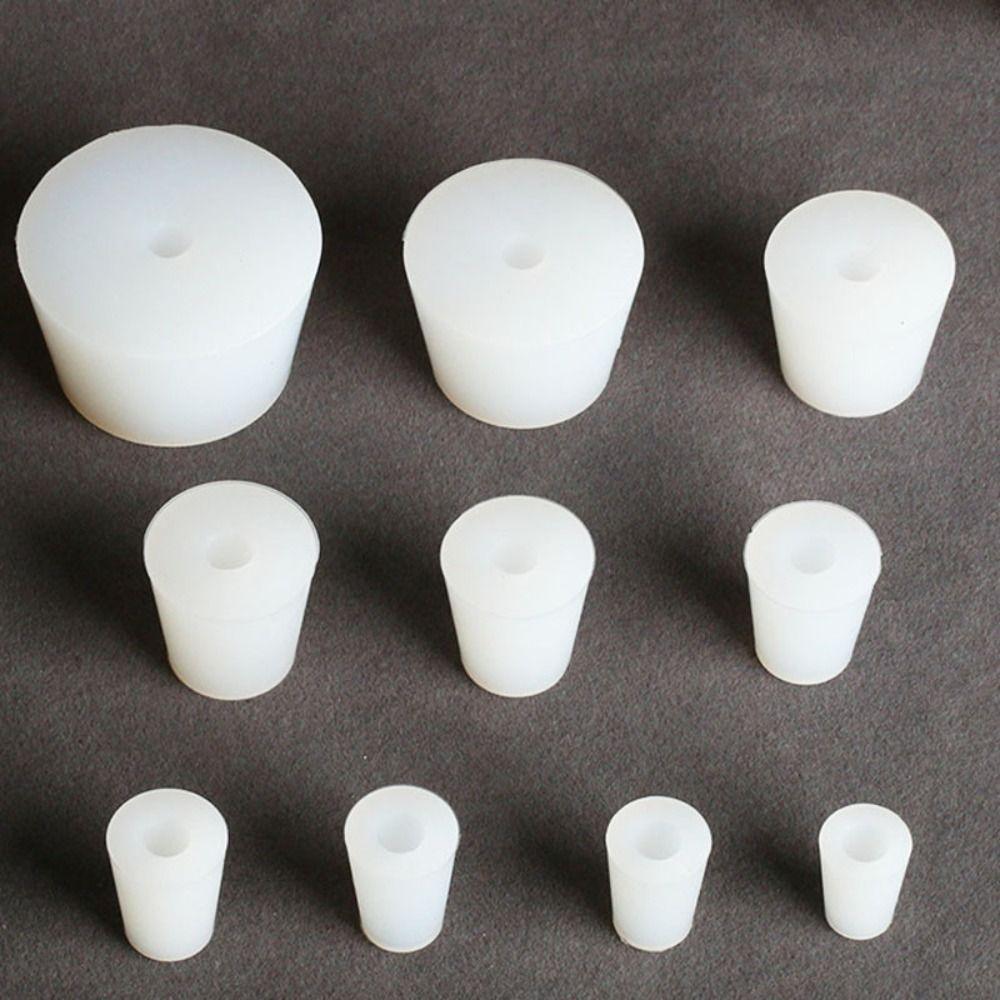 Силиконовая водопроводная труба, устойчивая к щелочам, коническая крышка для ферментера, силиконовая пробка для бутылки, пробка для пробирки