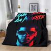Одеяло с принтом Anuel AA Rapper, одеяла для пикника, теплое одеяло, мягкое и удобное одеяло для дома, путешествий, подарка на день рождения