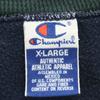 Champion 90s Old Long sleeve sweat XL Navy system Men's Used