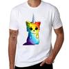 Caticorn Rainbow Gical Cat Unicorn Kittycorn Tee Tshirt Plus Size Quick Dry Sports Tee