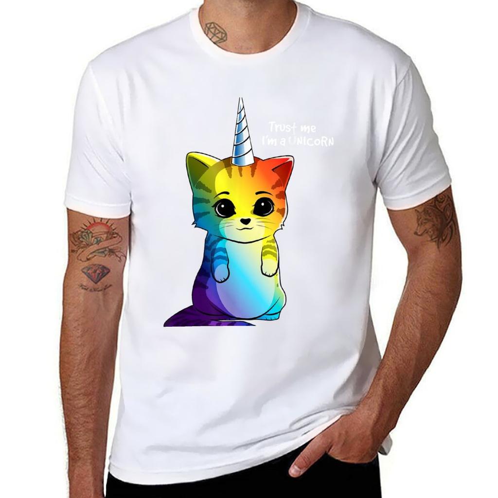 Caticorn Rainbow Gical Cat Unicorn Kittycorn Tee Tshirt Plus Size Quick Dry Sports Tee
