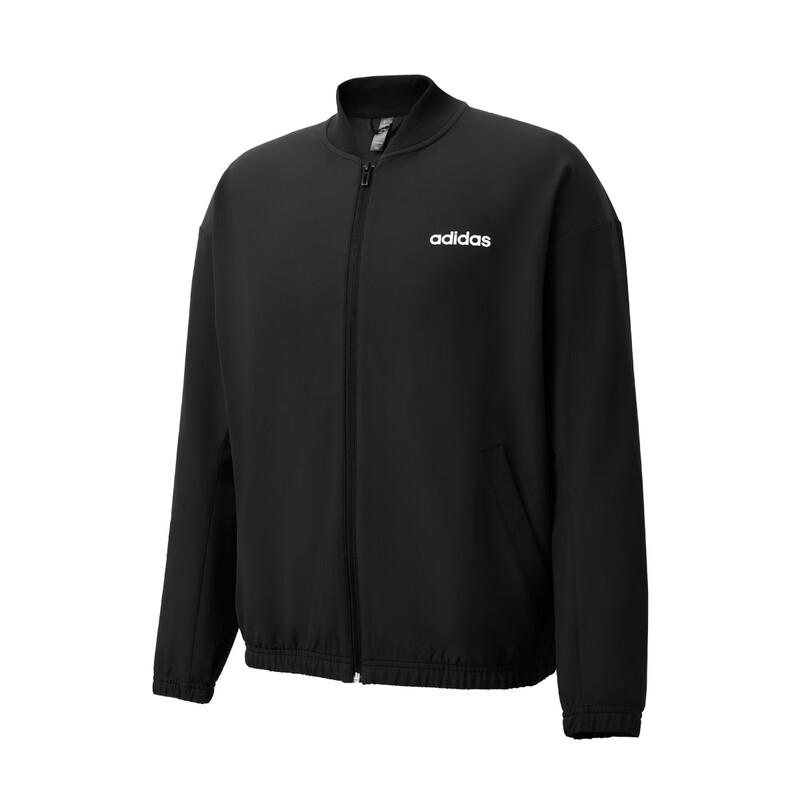 adidas Унисекс тканая куртка с капюшоном на молнии для улицы