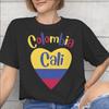 Colombia Flag Merch Unisex T Shirt Cotton Tee Graphic Print Tshirt Clothes
