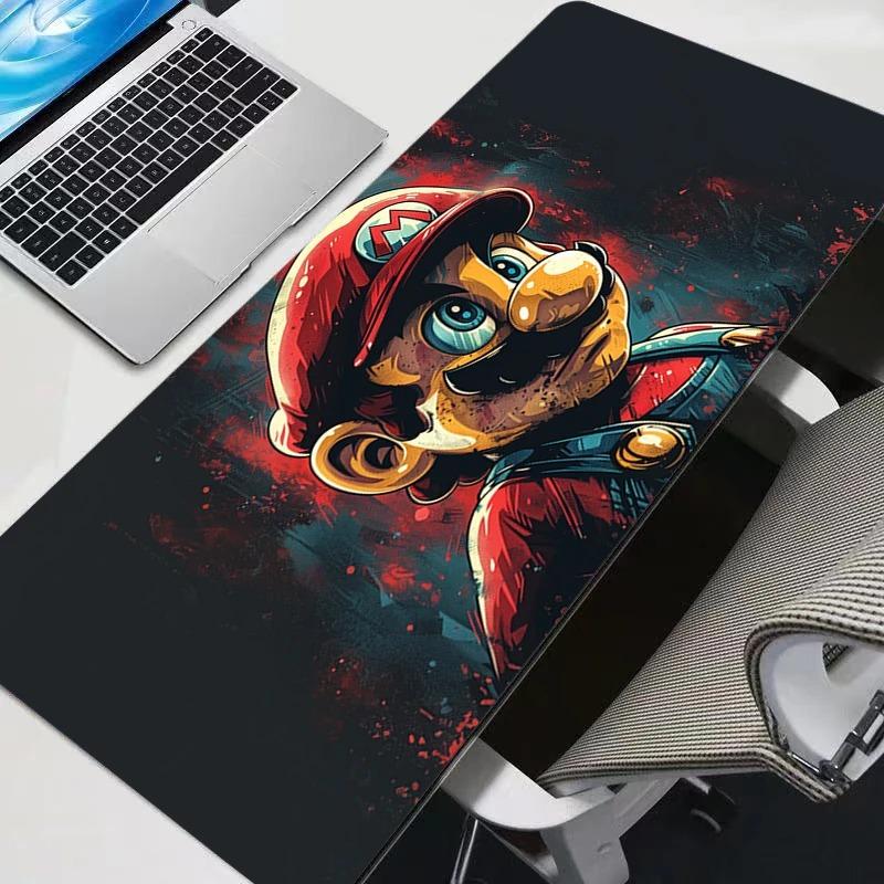 Mouse Pad Anime Gamer Large x SSuper MMario Tablet Varmilo Keyboard Carpet Kawaii Gaming Accessories Mousepad