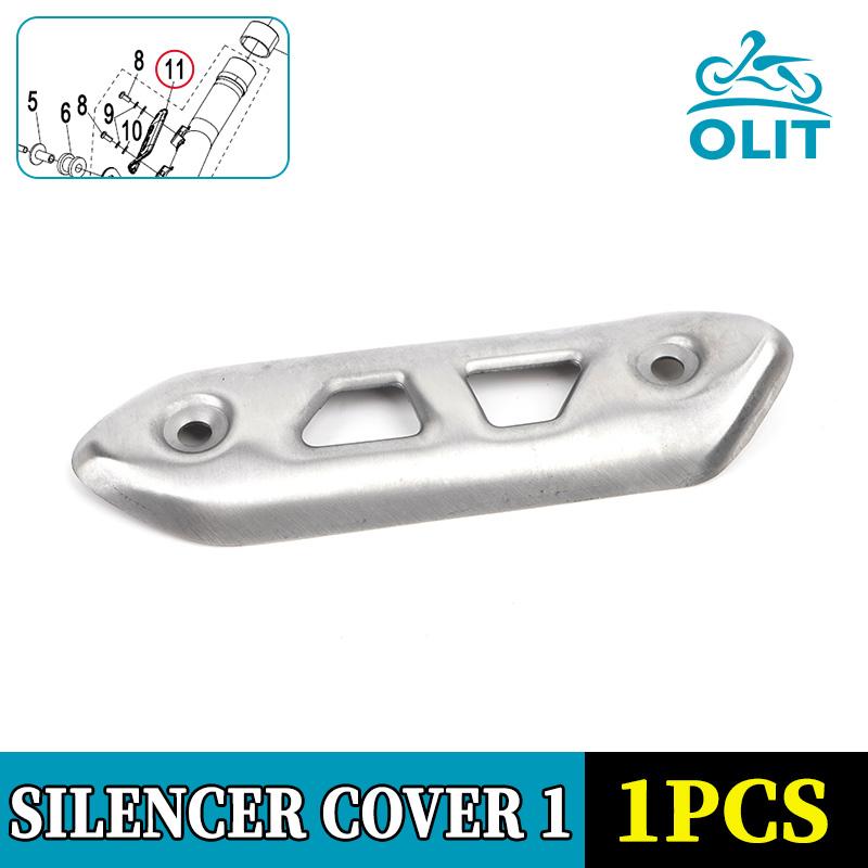 For CFMOTO 450MT Exhaust Pipe Guard CF Moto 450 MT Muffler Anti-scald Plate Protective Shell Motorcycle Original Parts