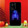 Неоновые Знаки Зодиака Для Realme 15 Pro GT7 GT6 10 11 12 13 14 Pro Plus C65 C67 C63 C61 C51 C53 C35 C75 C55 Чехол