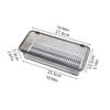 Chopsticks Storage Box Holder With Drainage Partition Household Kitchen Chopsticks Spoon Cutlery Storage Case