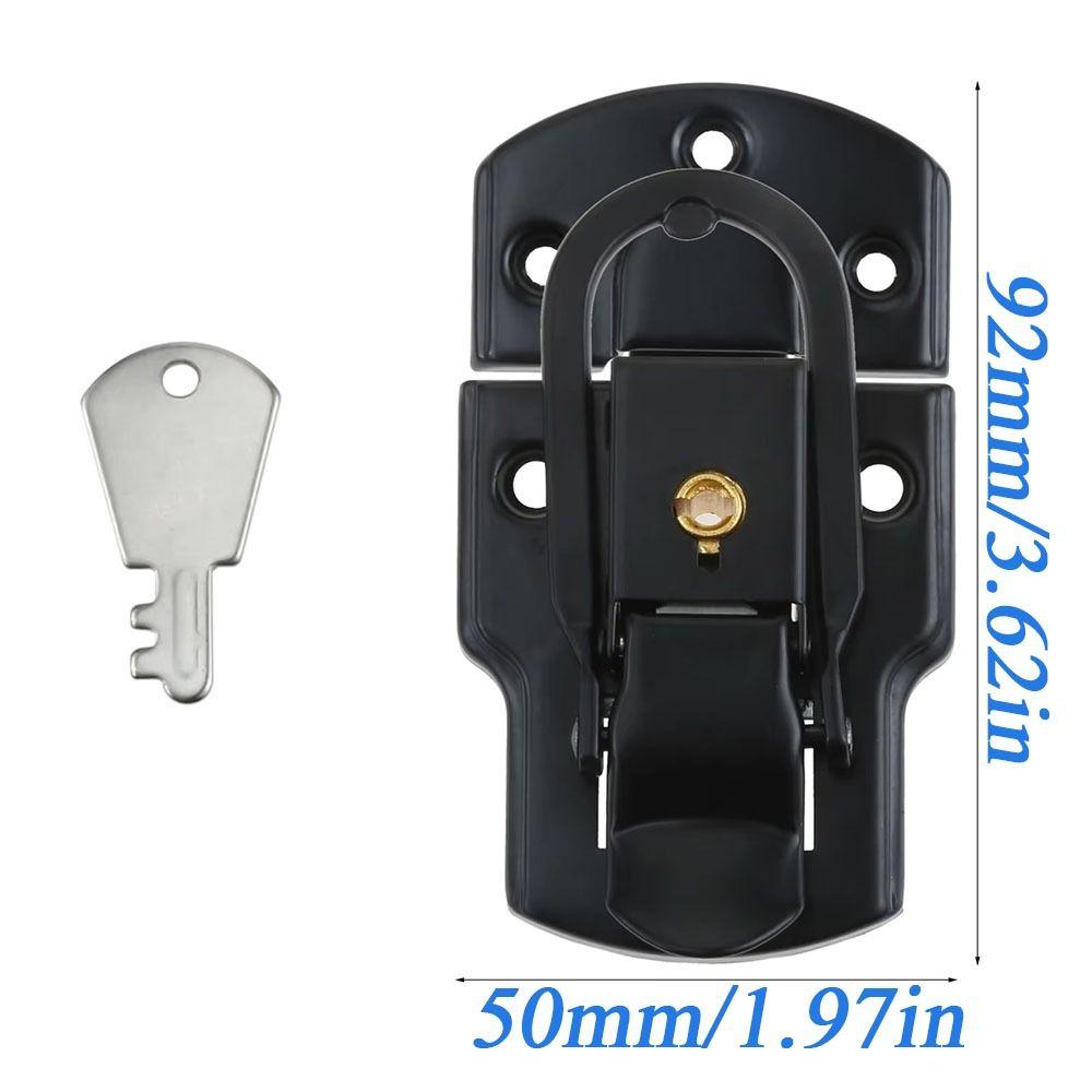 Copper Core Lock Buckle Cabinet Fastener Lock for Aviation Case Cabinet Toolbox Box Cabinet