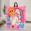 Women Karols Manana G Sera Bonitos Lover Soft Warm Blanket  Plush Throw Blanket Couch Bed Flannel Bedspread Sofa Bed Cover