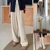 Womens Casual High Waisted Palazzo Pant Flowy Wide Leg Trousers Summer Work Pants with Pockets