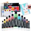 Acrylic Paint Set: 12 or 24 Colors In 12ml or 60ml, Waterproof, Hand-Painting DIY Kit