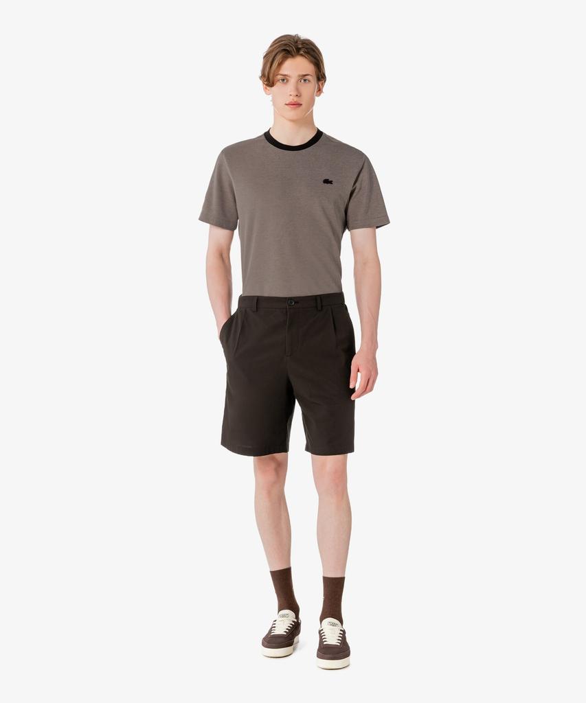 LACOSTE Мужская тонкая футболка с коротким рукавом из пике с текстурой икры Th742E-56G Lfa